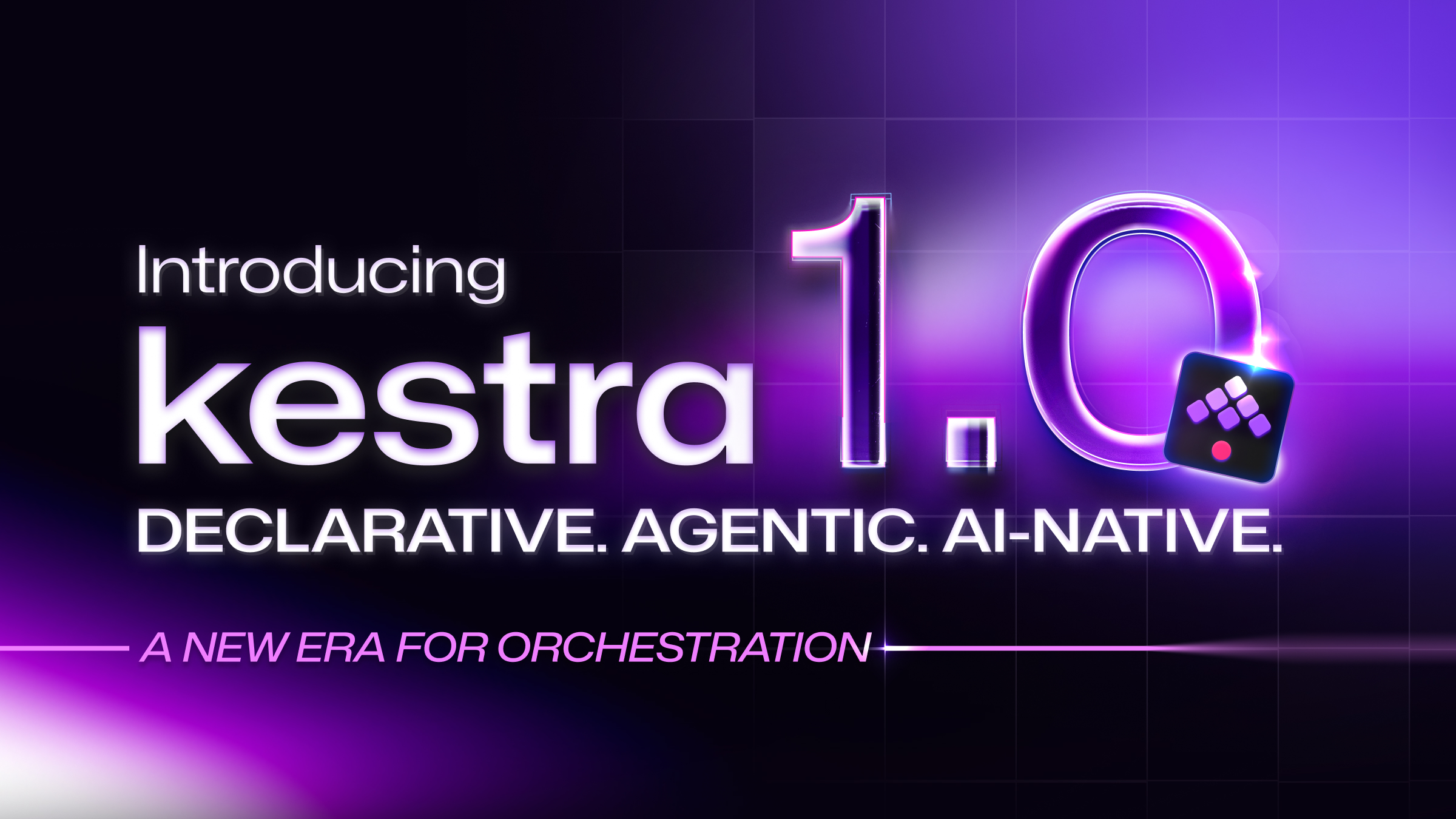 Kestra 1.0 — Declarative Orchestration with AI Agents and Copilot